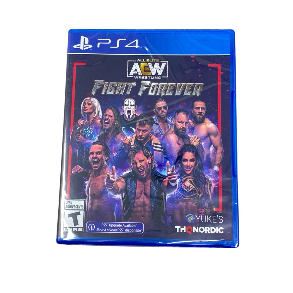 All Elite Wrestling AEW Fight Forever PS4‎ Video game New Sealed.